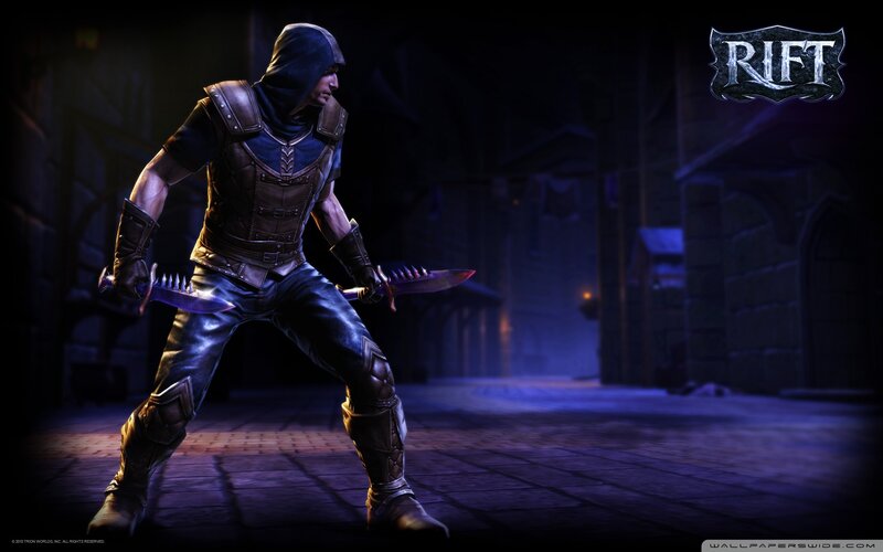 Hooded Character with Daggers