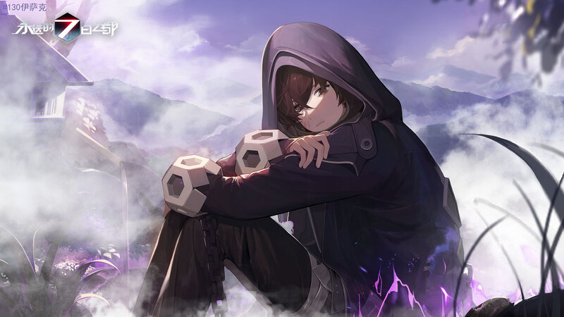 Hooded Character with Gauntlets