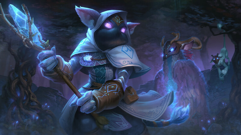 Hooded Creature with Staff