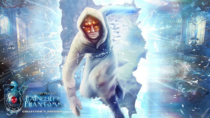 Hooded Figure Breaking Glass