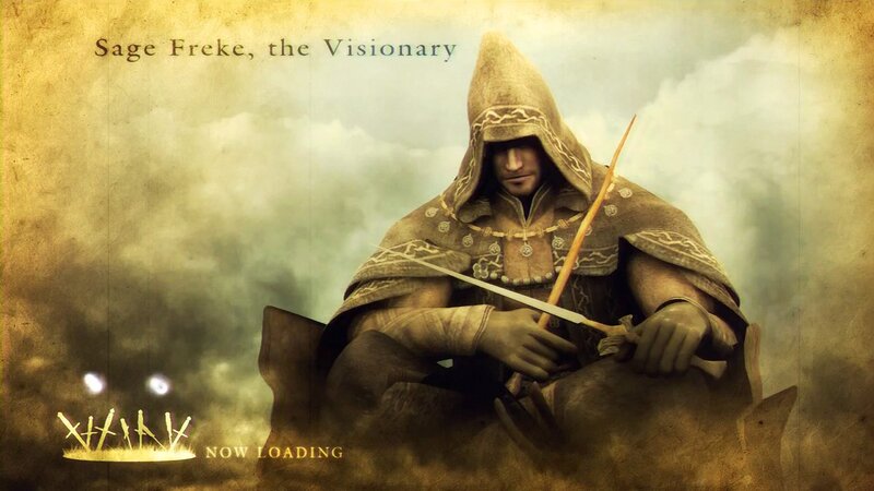 Hooded Figure Holding Bow