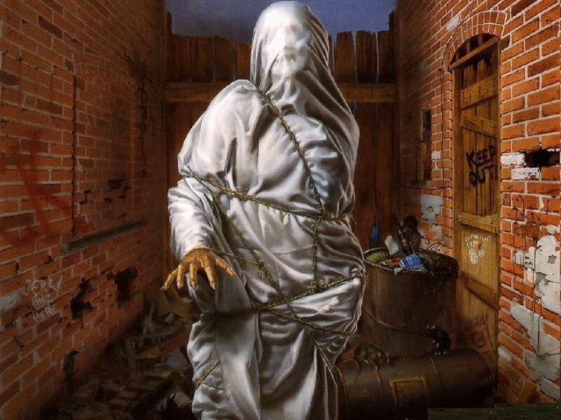 Hooded Figure in Alley