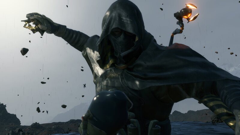 Hooded Figure in Armor — Black, Dramatic, 3d Render