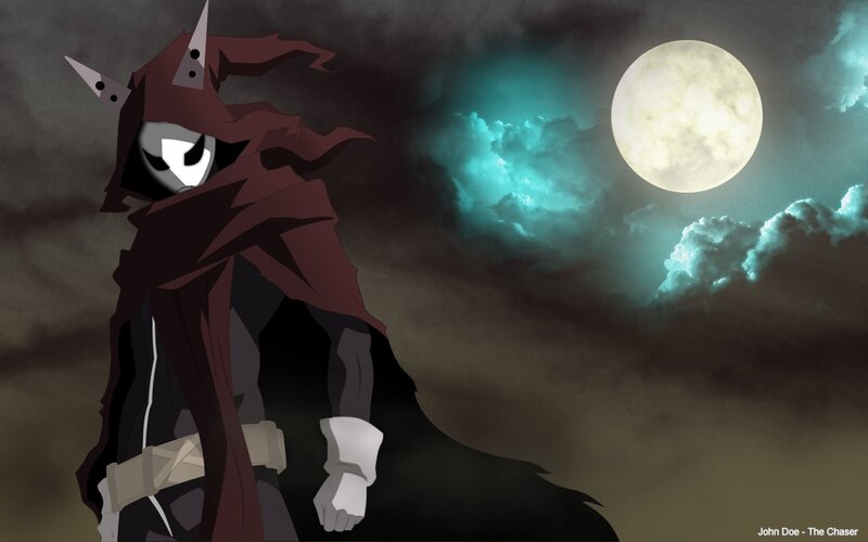 Hooded Figure in Dark Cloak — Black, Dramatic