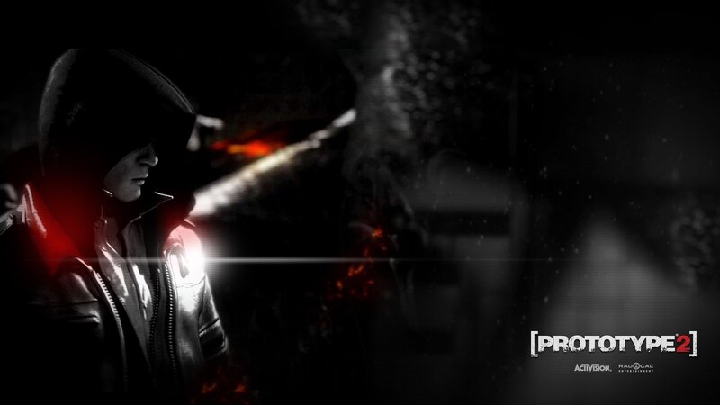 Hooded Figure in Dark Setting — Black