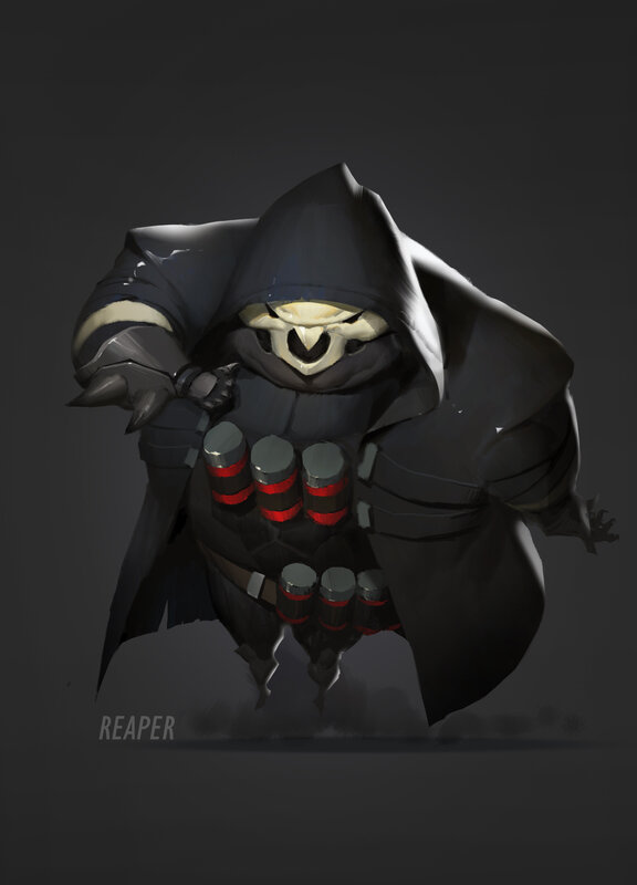 Hooded Figure with Bombs