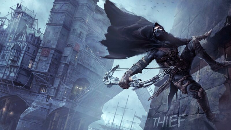 Hooded Figure with Crossbow