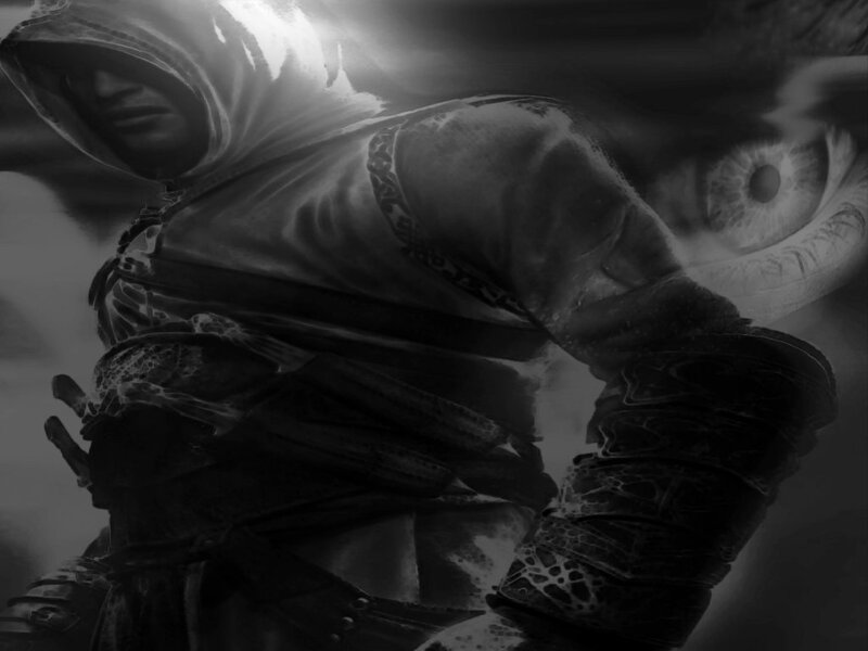 Hooded Figure with Eye