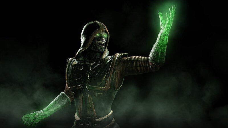 Hooded Figure with Glowing Hands — Black