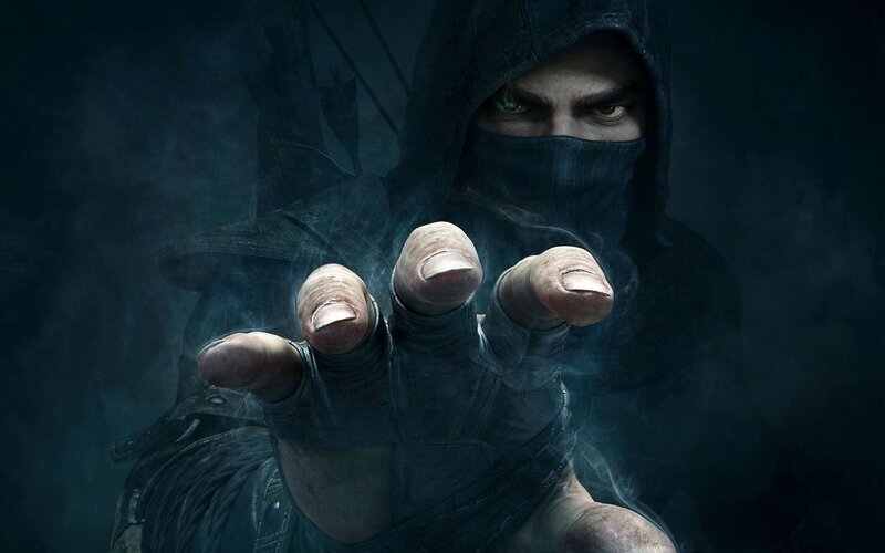 Hooded Figure with Hand Forward