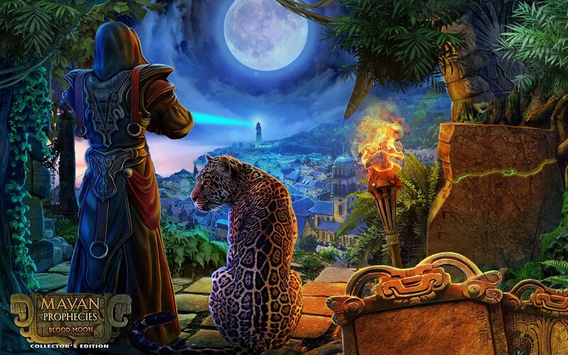 Hooded Figure with Jaguar