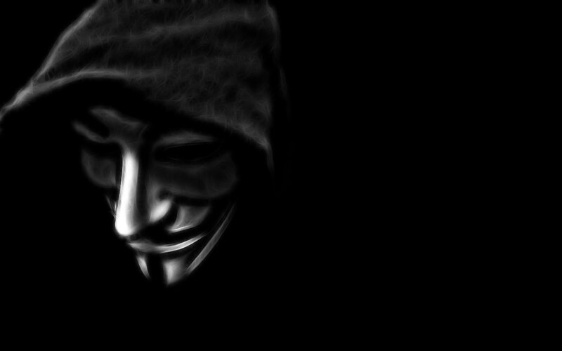 hooded figure with mask