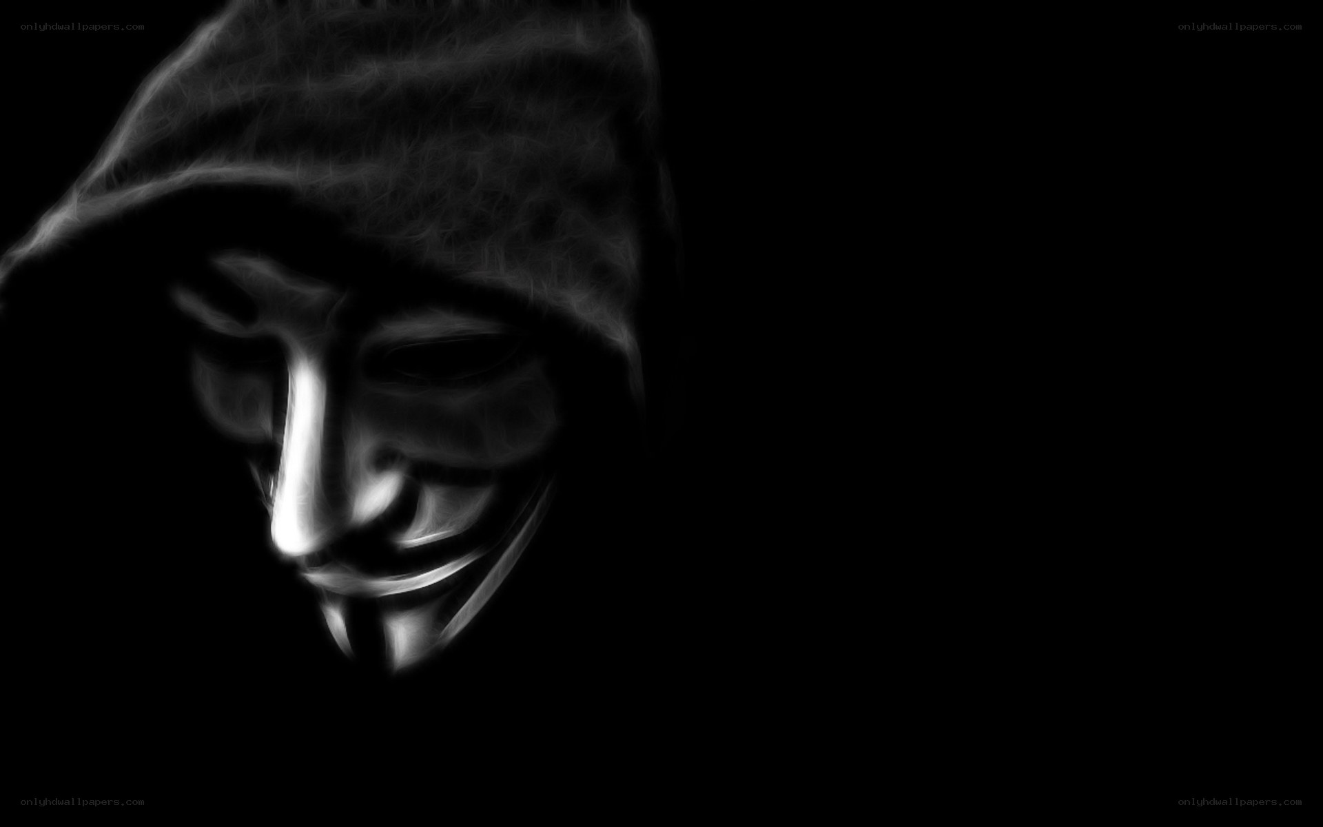 hooded figure with mask