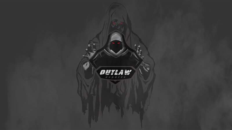 Hooded Figure with Red Eyes — Gray