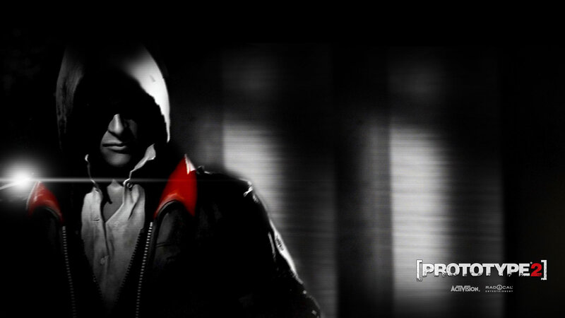 Hooded Person in Dark Jacket