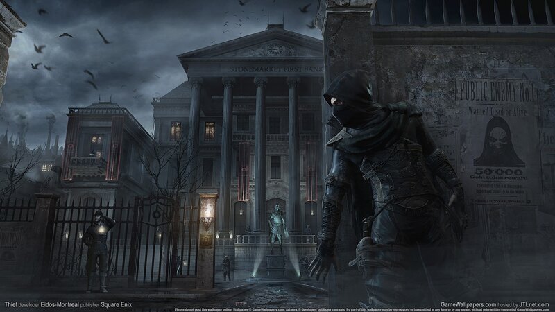 Hooded Thief in City