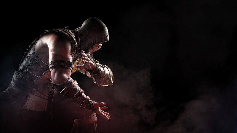 Hooded Warrior in Combat Stance