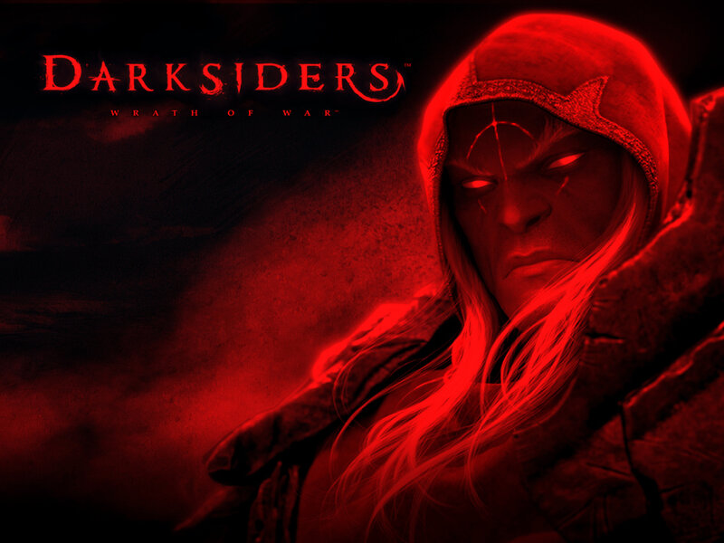 Hooded Warrior with Red Eyes