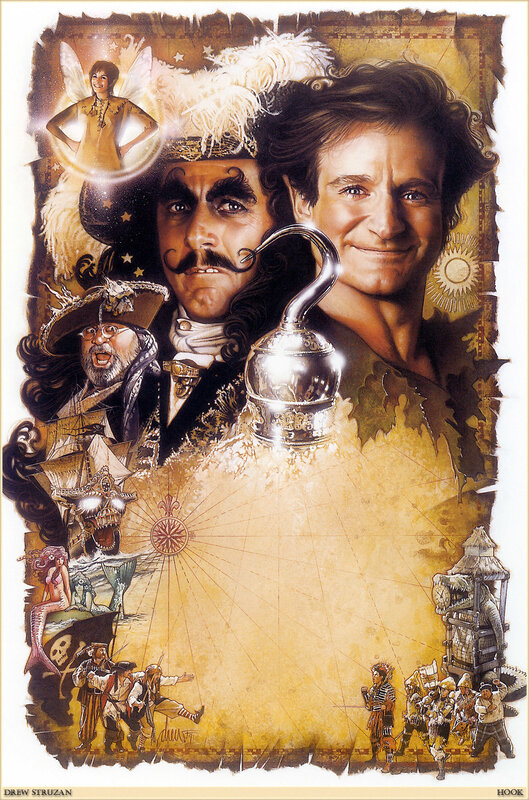 Hook movie poster art
