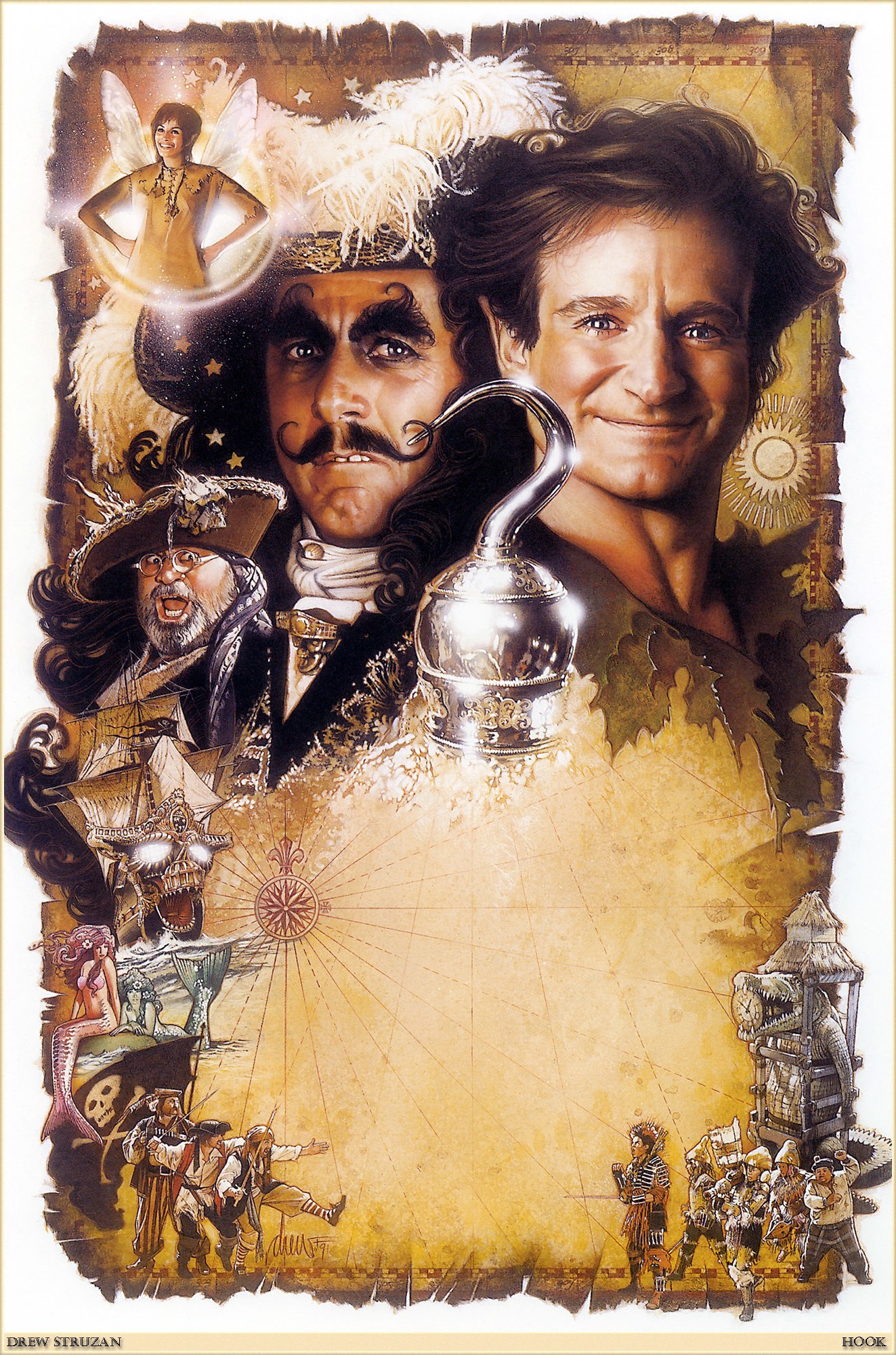 Hook movie poster art