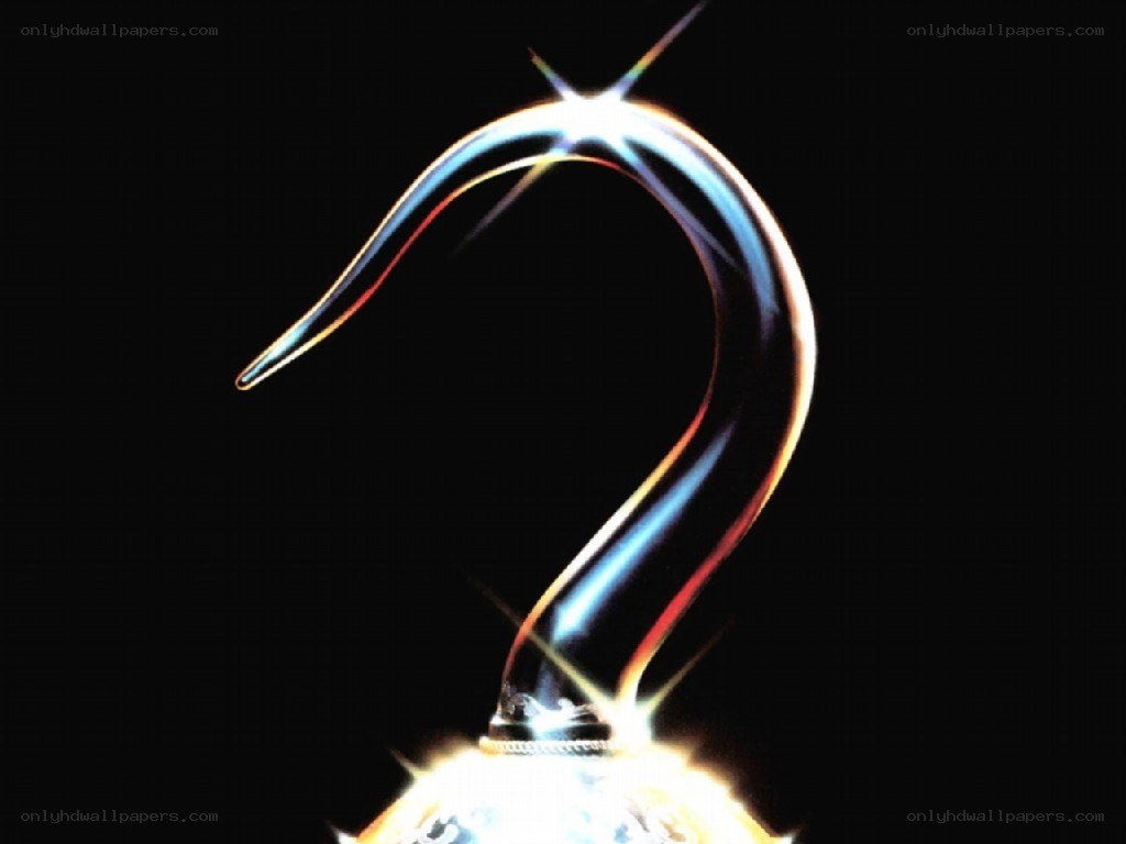 Hook-shaped light trail