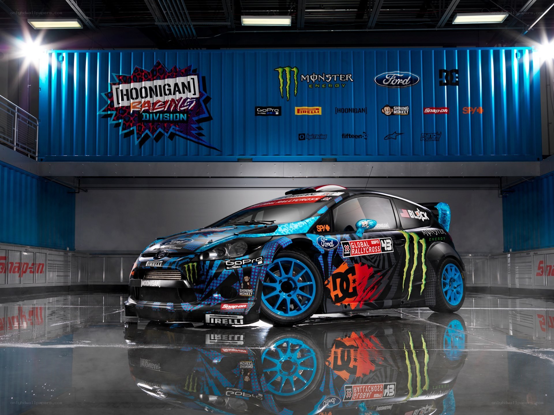 Hoonigan Racing Division car