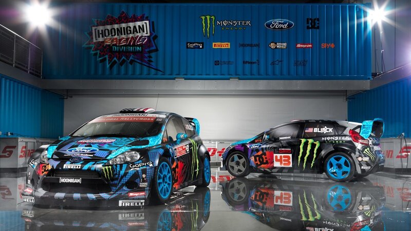 Hoonigan Racing Division cars