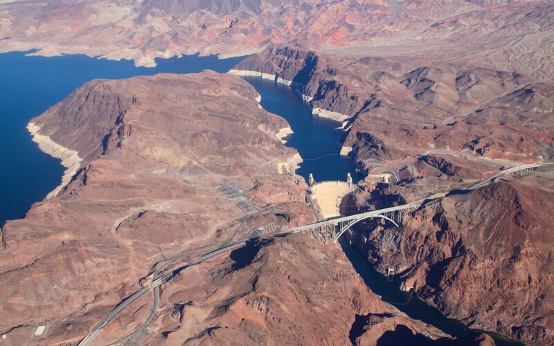Hoover Dam and Lake Mead — Brown