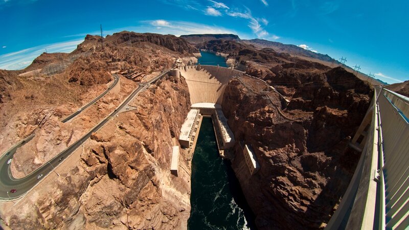 Hoover Dam — Blue, Dramatic