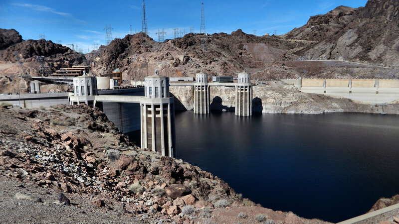 Hoover Dam — Blue