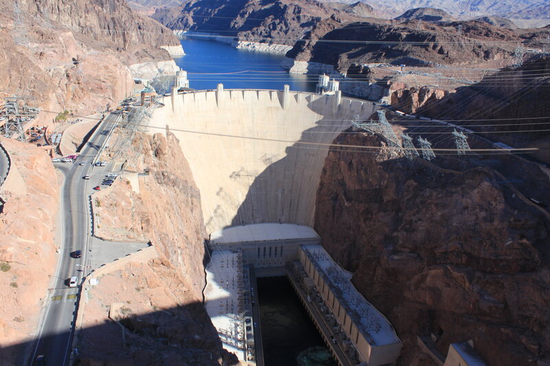 Hoover Dam — Brown, Dramatic