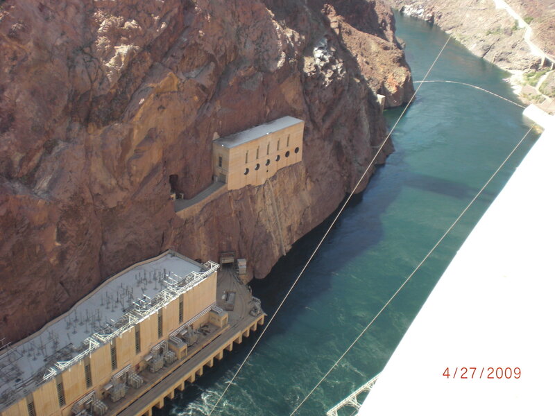 Hoover Dam from above