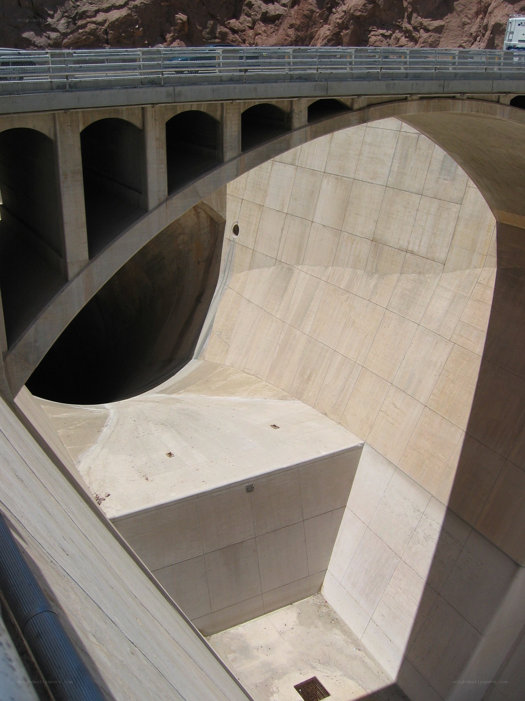 Hoover Dam spillway tunnel