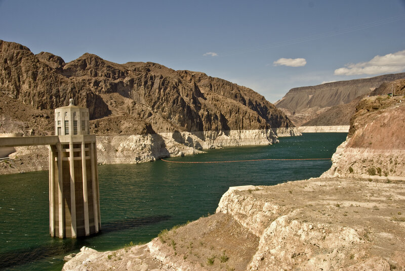 Hoover Dam Structure — Blue
