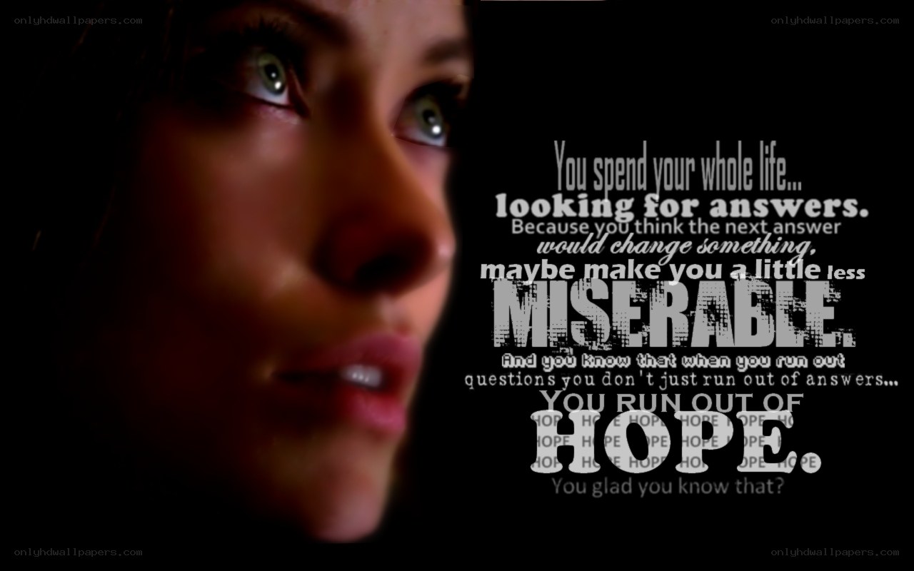 hope and misery quote