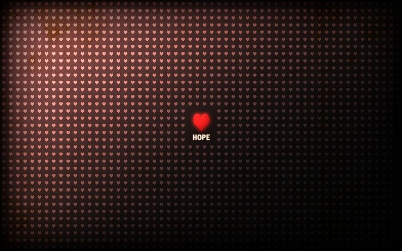 Hope heart pattern