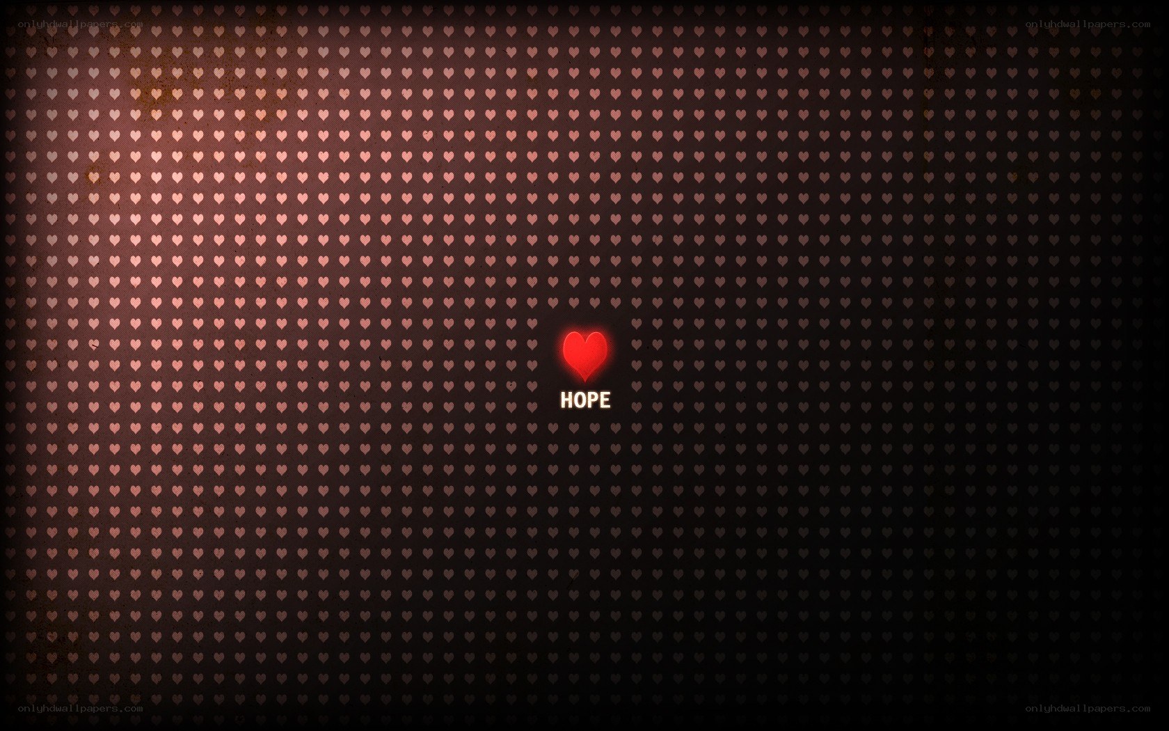 Hope heart pattern
