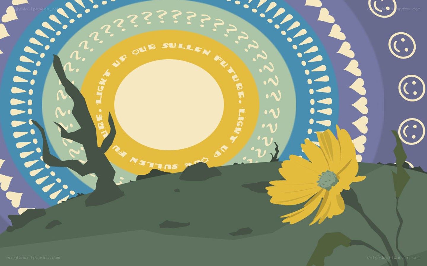 Hope in a barren landscape
