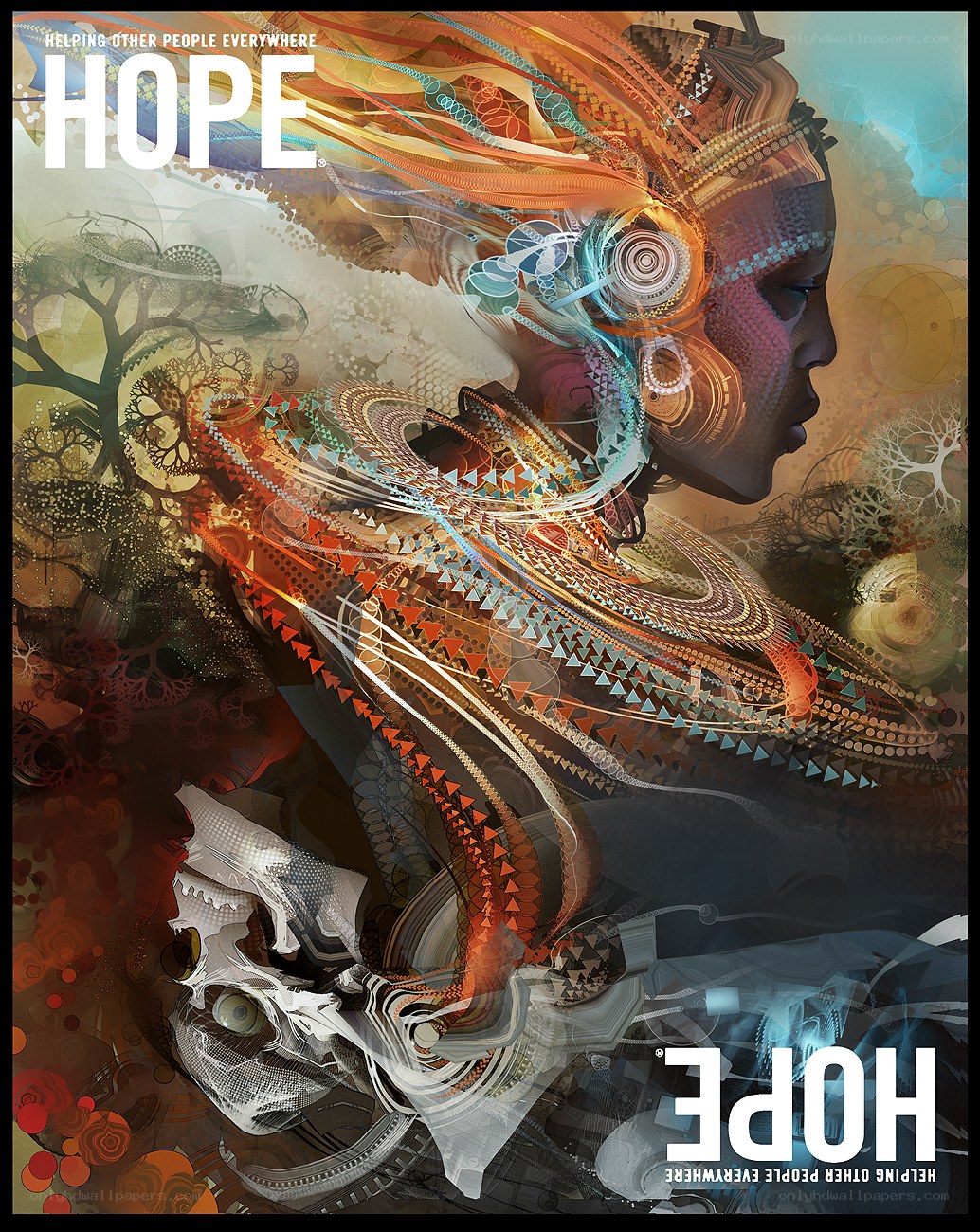 Hope magazine cover art