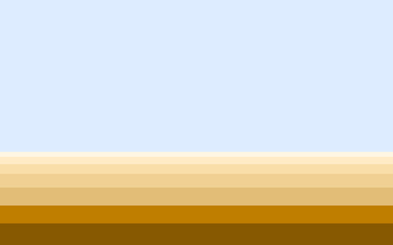horizontal color bands
