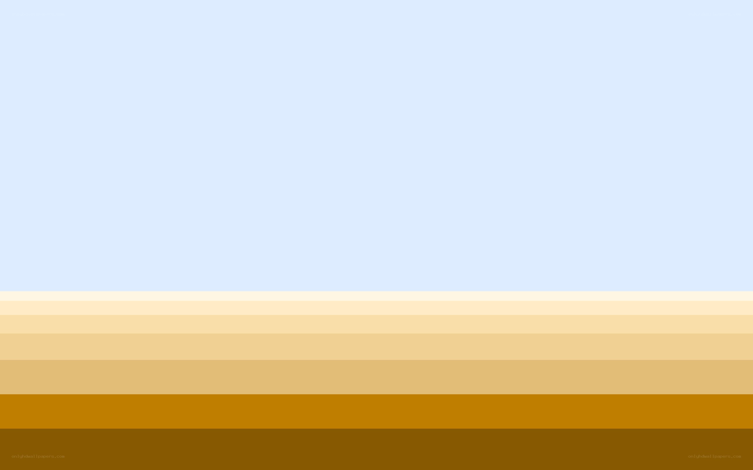 horizontal color bands