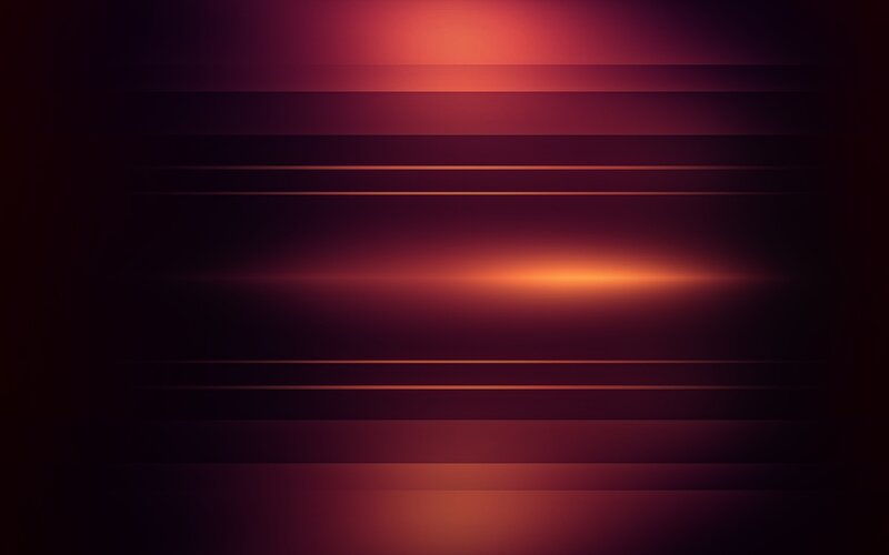 Horizontal Light Streaks — Red