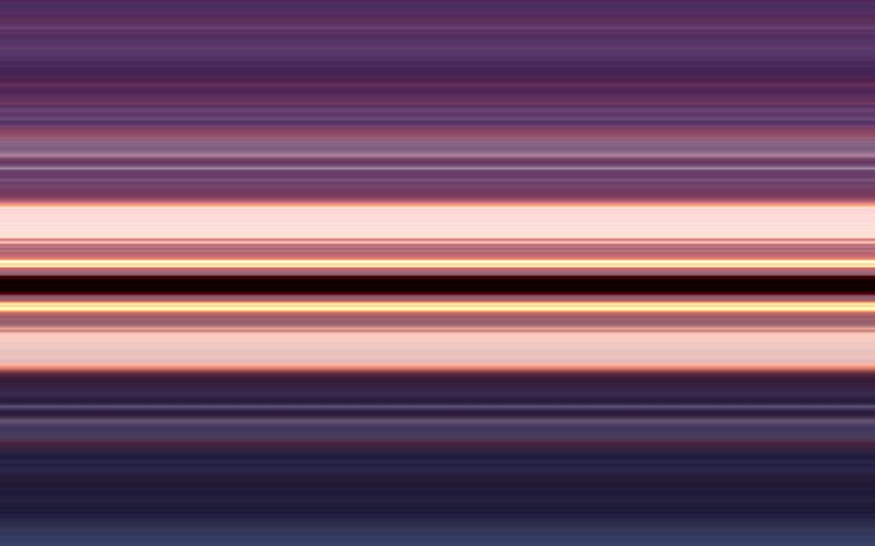horizontal light streaks