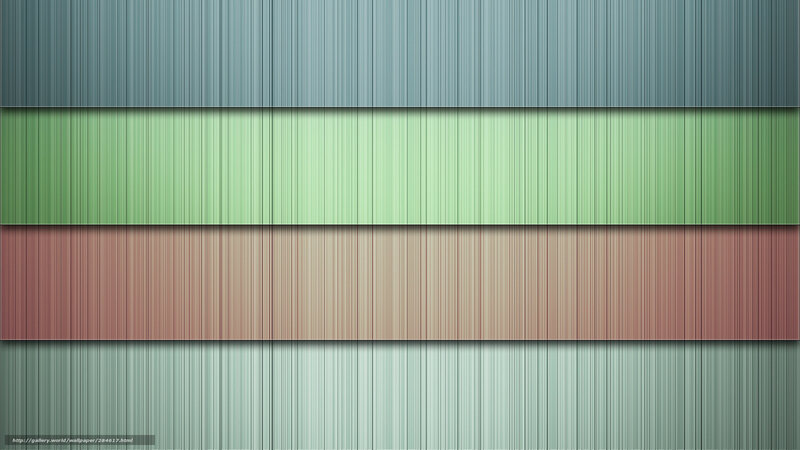 Horizontal Striped Pattern — Green