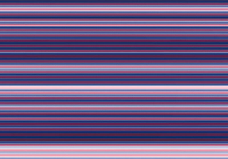 Horizontal Stripes Pattern — Blue
