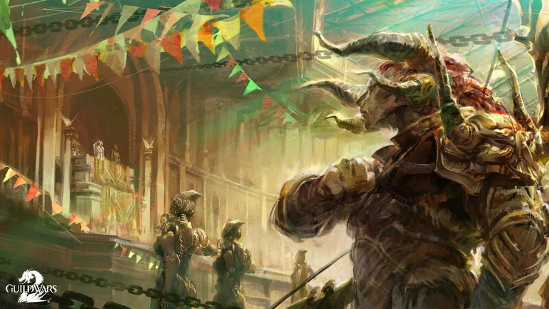 Horned Creature in Arena