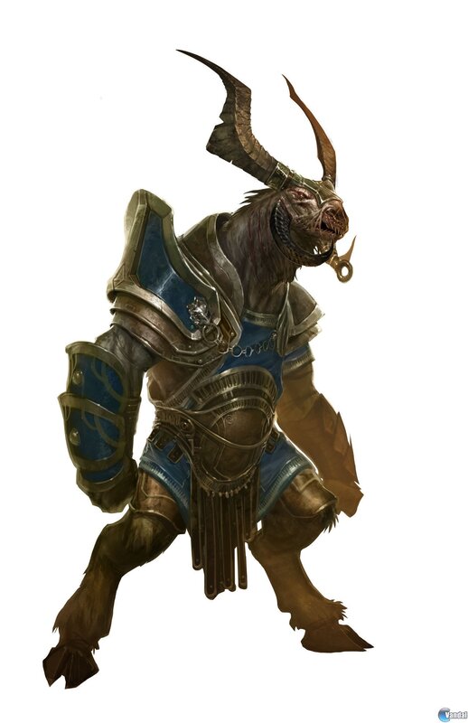 Horned Creature in Armor
