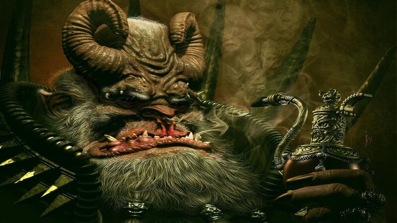 Horned Demon Smoking Pipe