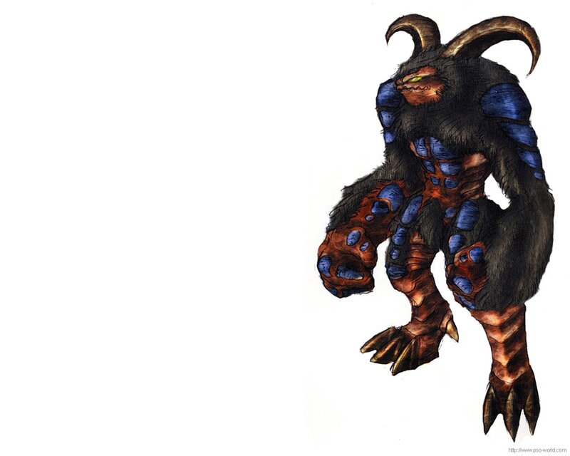horned monster creature
