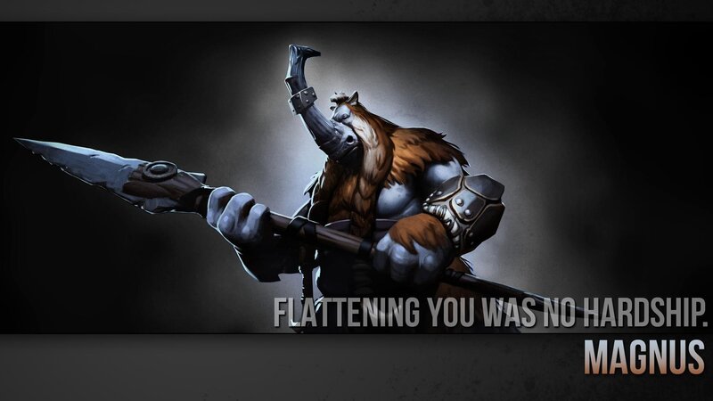 Horned Warrior Holding Spear